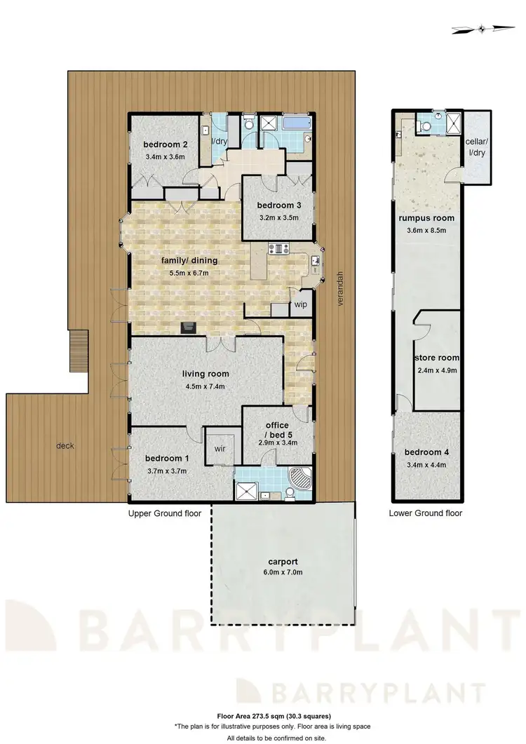 Floorplan of Homely house listing, 444 Belgrave Gembrook Road, Emerald VIC 3782