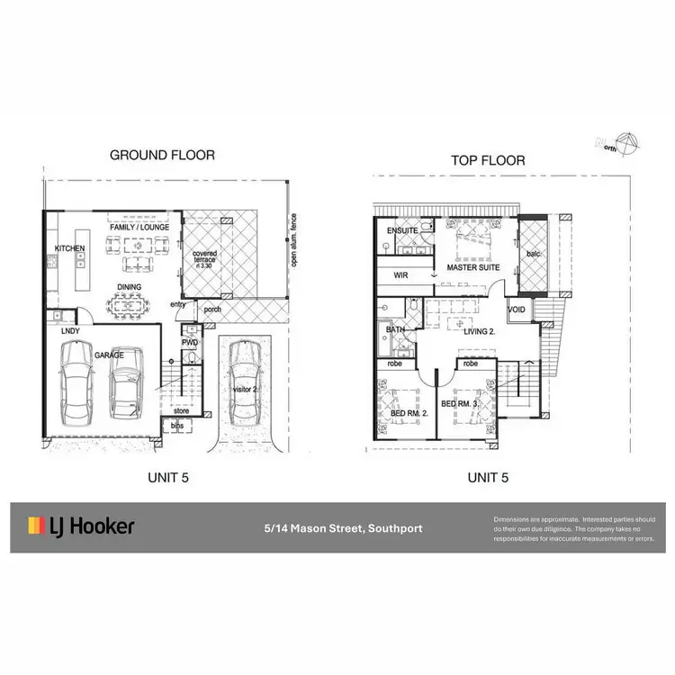 Floorplan of Homely villa listing, 5/14 Mason Street, Southport QLD 4215