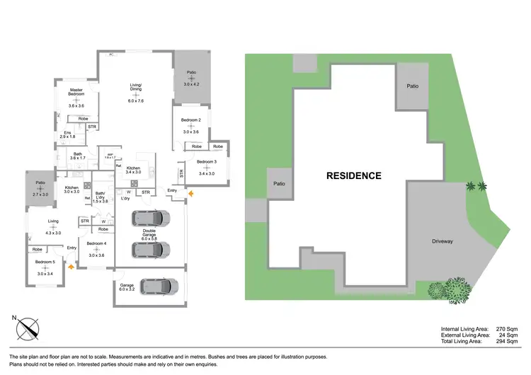 Floorplan of Homely semi-detached listing, 3/50 Junction Road, Griffin QLD 4503
