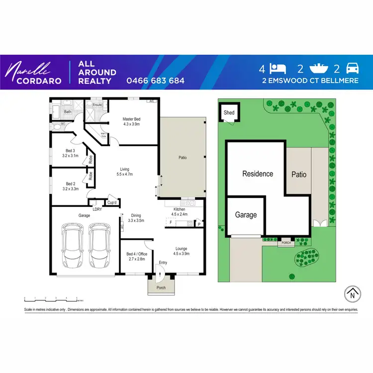Floorplan of Homely house listing, 2 Emswood Court, Bellmere QLD 4510