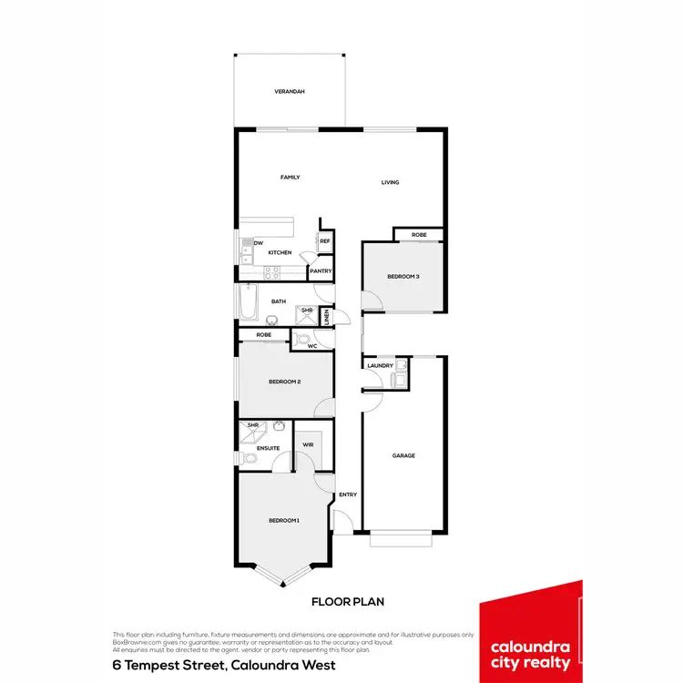Floorplan of Homely house listing, 6 Tempest Street, Caloundra West QLD 4551