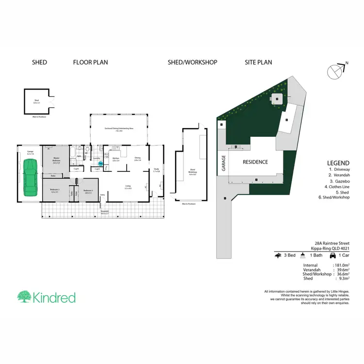 Floorplan of Homely house listing, 28a Raintree Street, Kippa-Ring QLD 4021