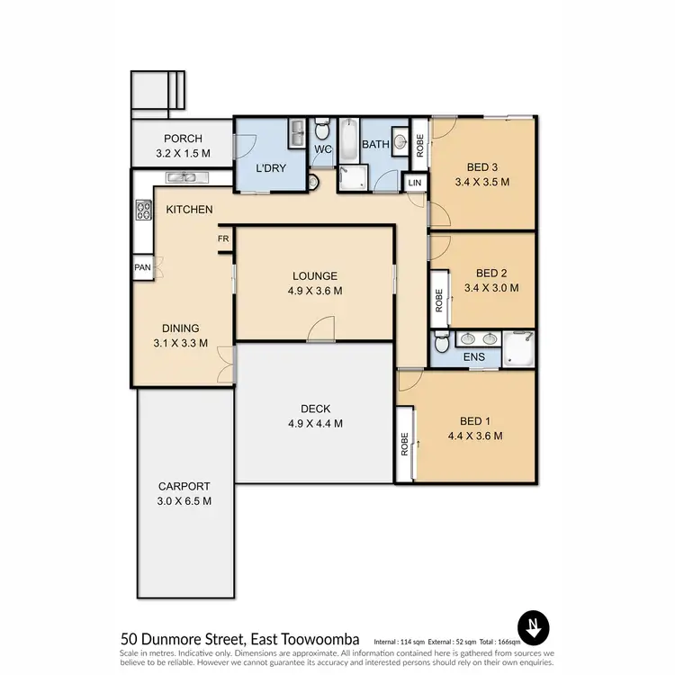 Floorplan of Homely house listing, 50 Dunmore Street, East Toowoomba QLD 4350