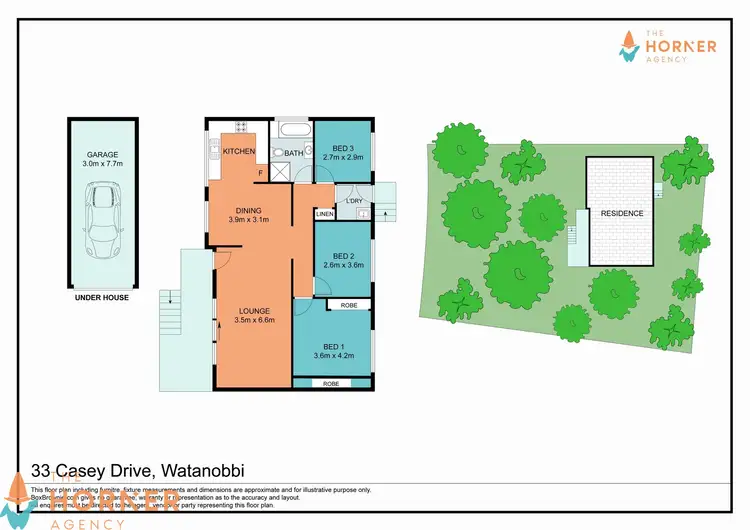 Floorplan of Homely house listing, 33 Casey Drive, Watanobbi NSW 2259