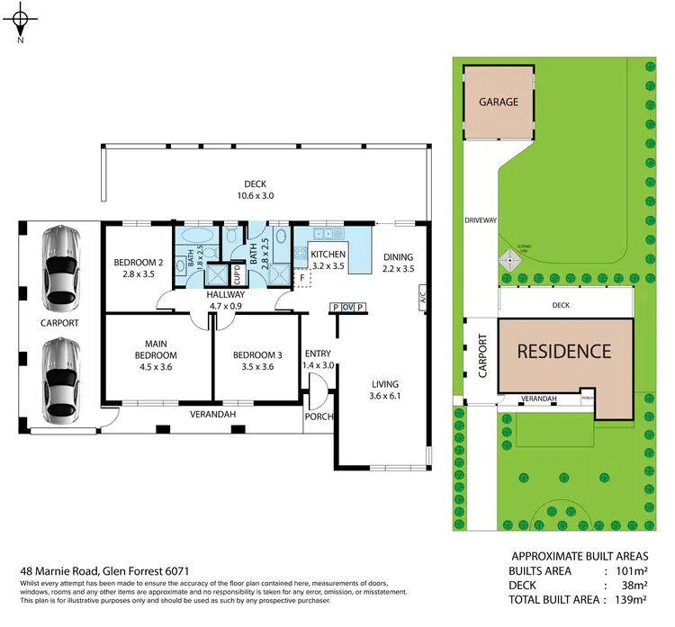 Floorplan of Homely house listing, 48 Marnie Road, Glen Forrest WA 6071