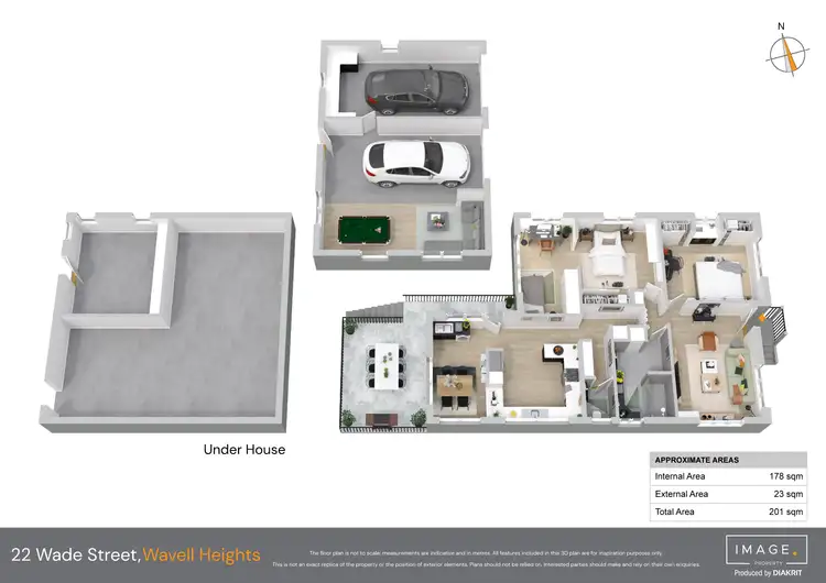 Floorplan of Homely house listing, 22 Wade Street, Wavell Heights QLD 4012