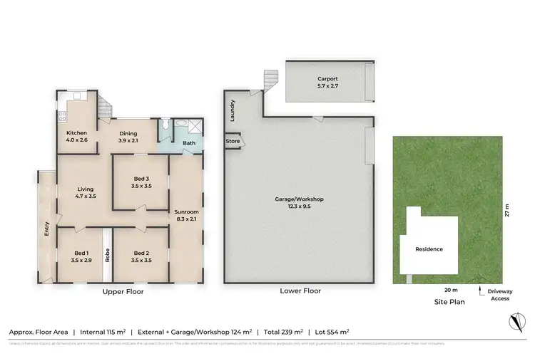 Floorplan of Homely house listing, 27 Renwick Street, Albion QLD 4010