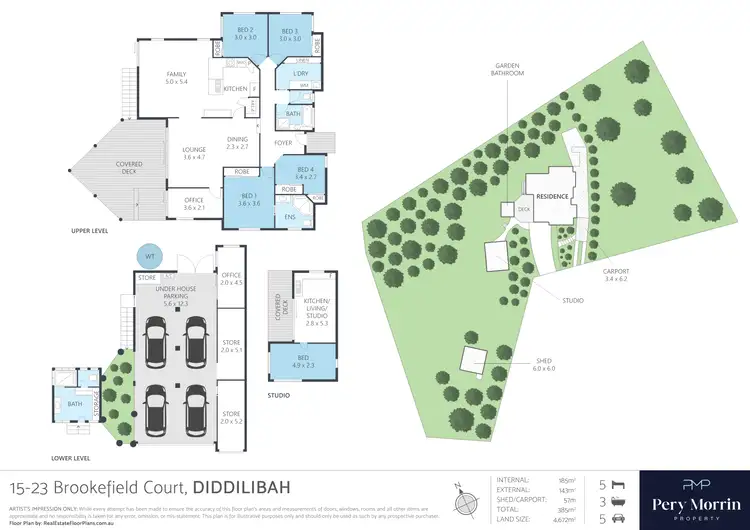 Floorplan of Homely house listing, 15-23 Brookfield Court, Diddillibah QLD 4559