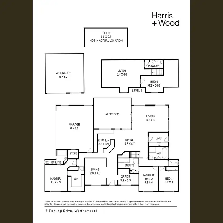 Floorplan of Homely house listing, 7 Ponting Drive, Warrnambool VIC 3280