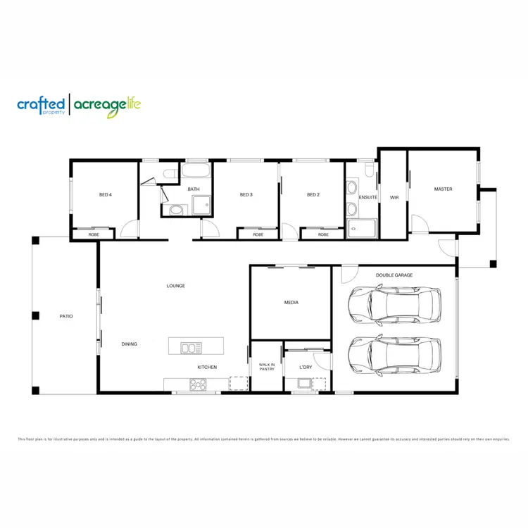 Floorplan of Homely house listing, 5 Boyne Street, Jimboomba QLD 4280