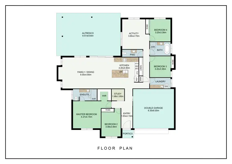 Floorplan of Homely house listing, 426 Jim Whyte Way, Burua QLD 4680