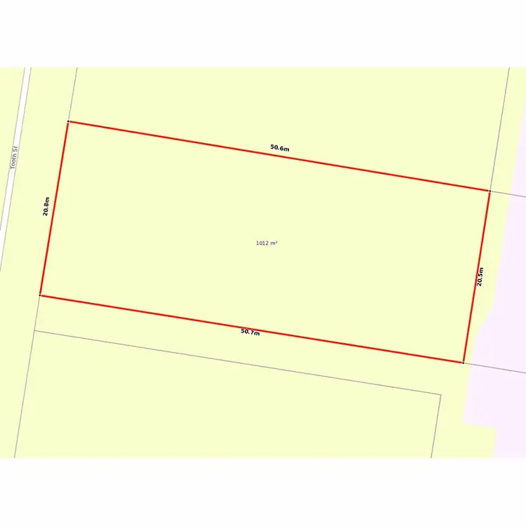 Floorplan of Homely land listing, 14 Tooth Street, Clifton QLD 4361