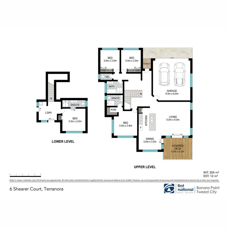 Floorplan of Homely house listing, 6 Shearer Court, Terranora NSW 2486