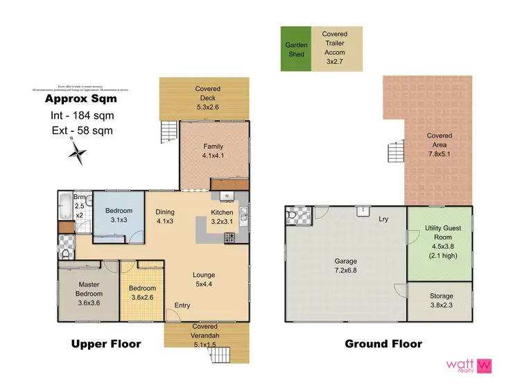 Floorplan of Homely house listing, 18 Aquarius Street, Kallangur QLD 4503