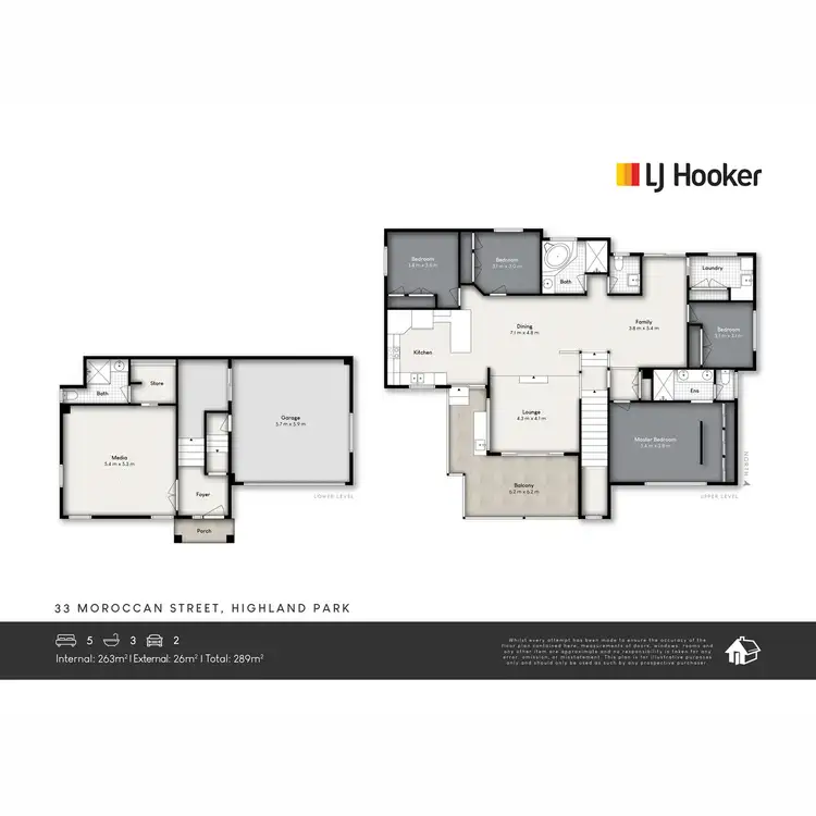 Floorplan of Homely house listing, 33 Moroccan Street, Highland Park QLD 4211
