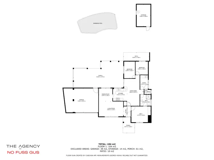 Floorplan of Homely house listing, 20 Hawker Avenue, Warwick WA 6024
