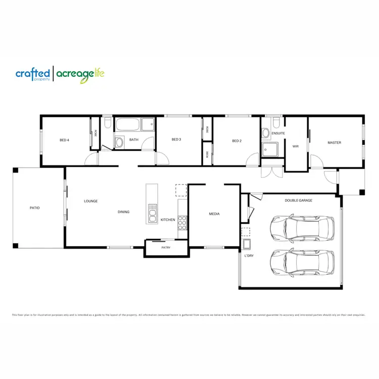 Floorplan of Homely house listing, 37 Bignell Circuit, Greenbank QLD 4124