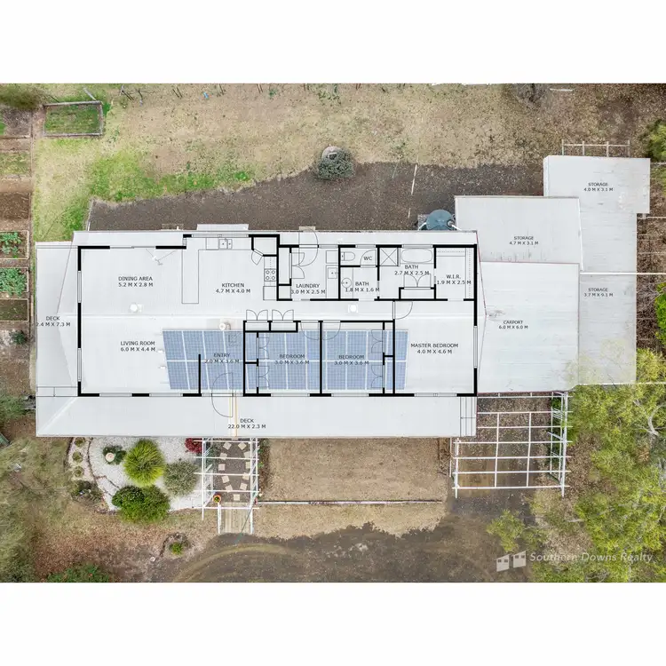 Floorplan of Homely rural property listing, 496 Forest Plain Road, Allora QLD 4362