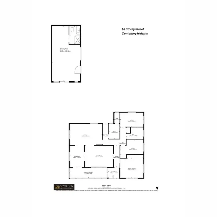 Floorplan of Homely house listing, 18 Storey Street, Centenary Heights QLD 4350
