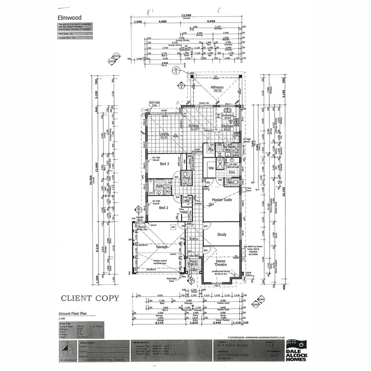 Floorplan of Homely house listing, 26 Mowbray Grange, Brabham WA 6055