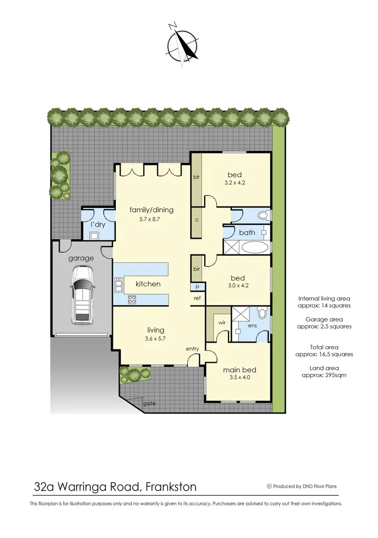 Floorplan of Homely house listing, 32A Warringa Road, Frankston VIC 3199