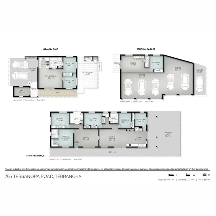 Floorplan of Homely house listing, 764 Terranora Road, Terranora NSW 2486