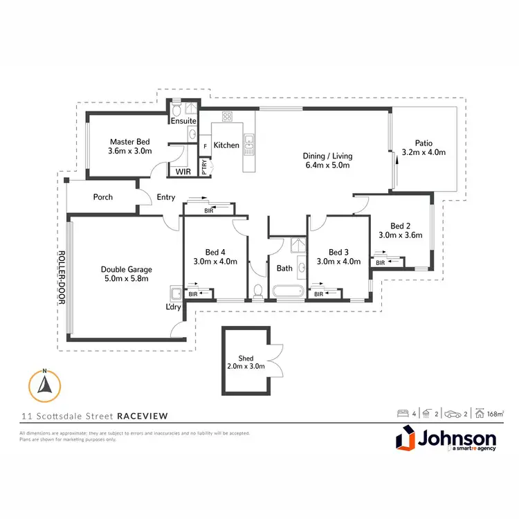 Floorplan of Homely house listing, 11 Scottsdale Street, Raceview QLD 4305