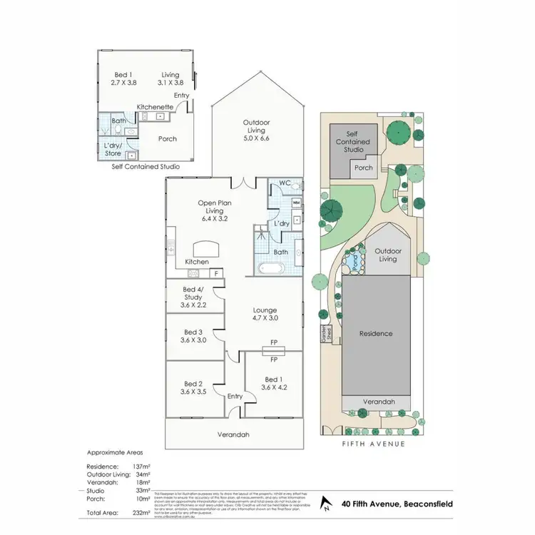 Floorplan of Homely house listing, 40 Fifth Avenue, Beaconsfield WA 6162