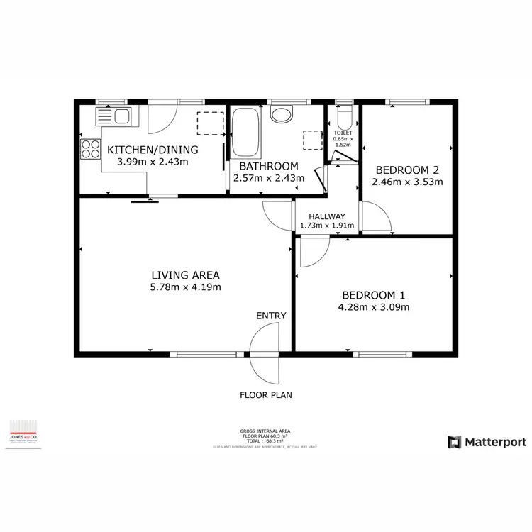Floorplan of Homely house listing, 171 Guildford Road, Bassendean WA 6054