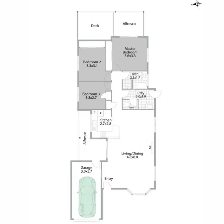 Floorplan of Homely house listing, 34 Garney Street, Redcliffe QLD 4020
