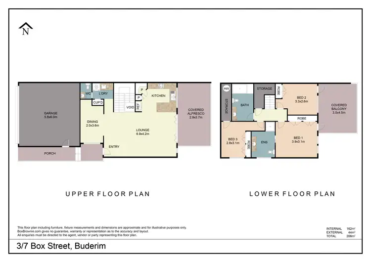 Floorplan of Homely house listing, 3/7 Box Street, Buderim QLD 4556