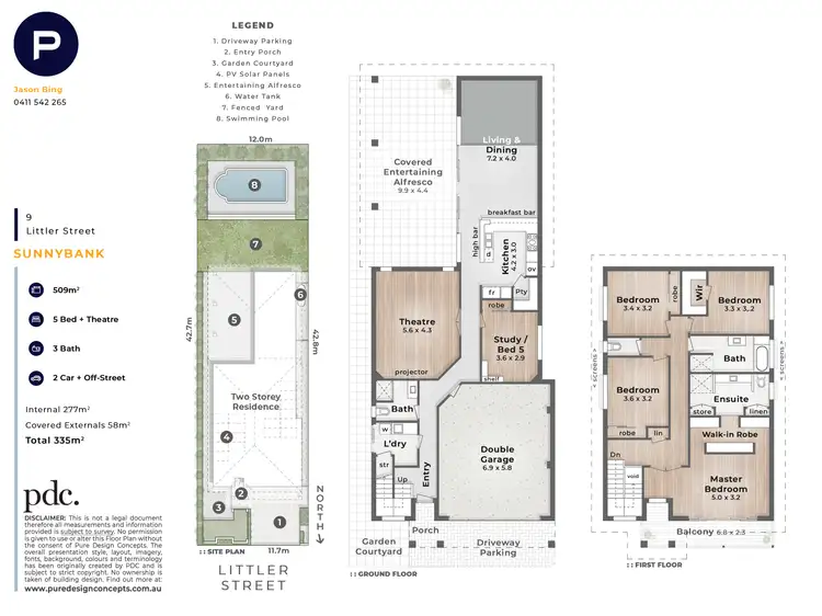 Floorplan of Homely house listing, 9 Littler Street, Sunnybank QLD 4109