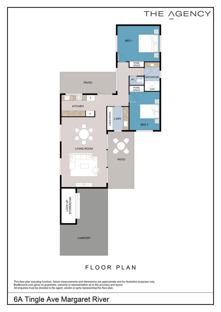 Floorplan of Homely house listing, 6A Tingle Avenue, Margaret River WA 6285