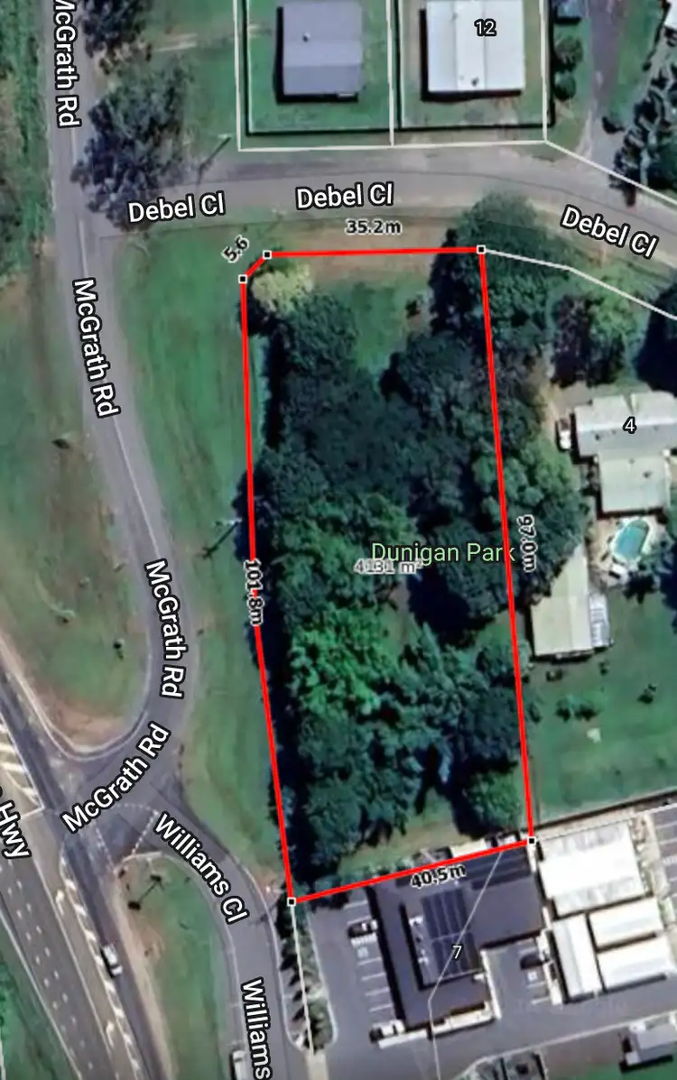 Floorplan of Homely land listing, 2 Debel Close, Mareeba QLD 4880