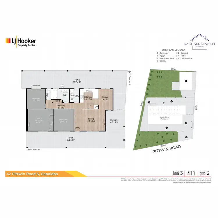 Floorplan of Homely house listing, 42 Pittwin Road, Capalaba QLD 4157