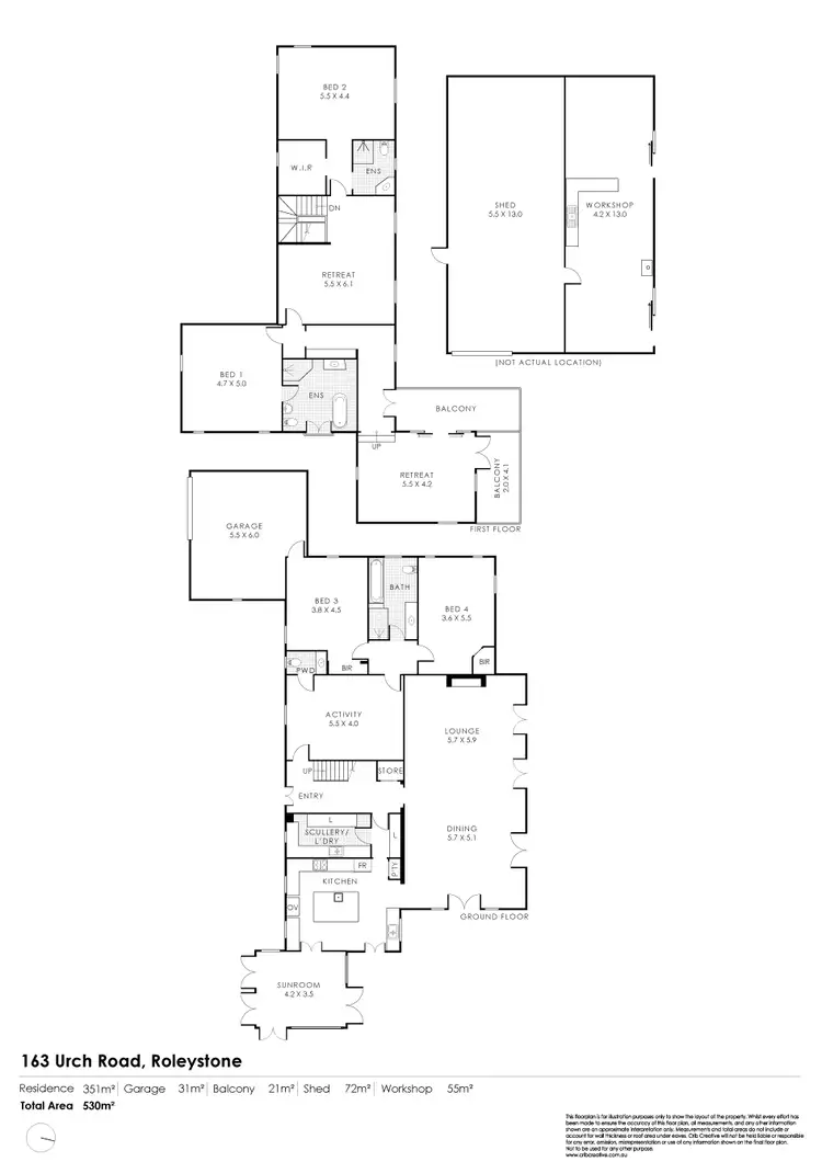 Floorplan of Homely house listing, 163 Urch Road, Roleystone WA 6111
