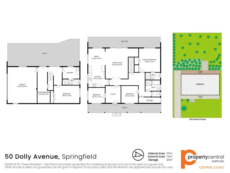 Floorplan of Homely house listing, 50 Dolly Avenue, Springfield NSW 2250