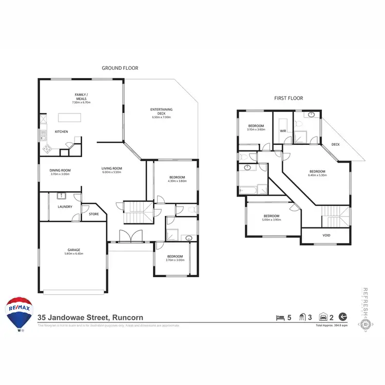 Floorplan of Homely house listing, 35 Jandowae Street, Runcorn QLD 4113