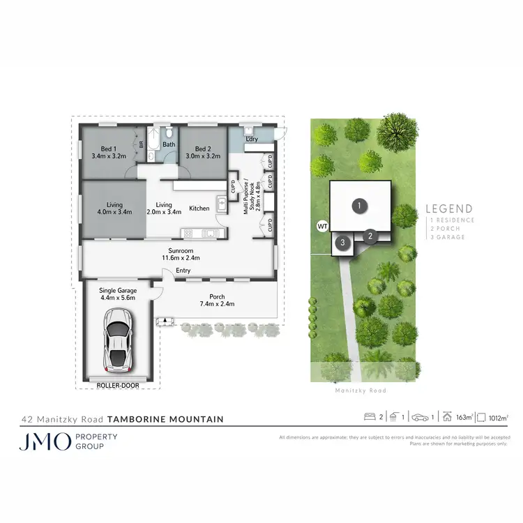 Floorplan of Homely house listing, 42 Manitzky Road, Tamborine Mountain QLD 4272