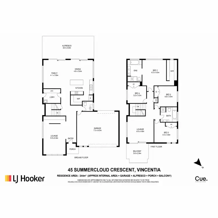 Floorplan of Homely house listing, 45 Summercloud Crescent, Vincentia NSW 2540