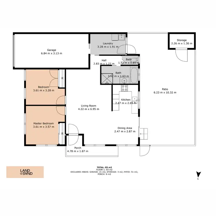 Floorplan of Homely villa listing, 3/27 Baragoot Road, Flinders NSW 2529