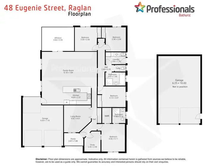 Floorplan of Homely house listing, 48 Eugenie Street, Raglan NSW 2795