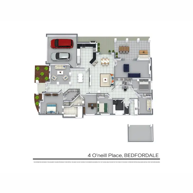 Floorplan of Homely house listing, 4 O'Neill Place, Bedfordale WA 6112