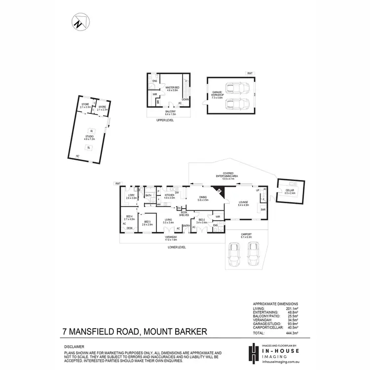 Floorplan of Homely house listing, 7 Mansfield Road, Mount Barker SA 5251
