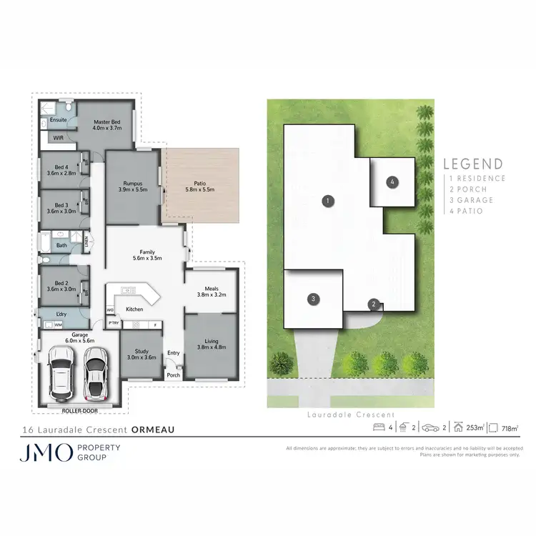 Floorplan of Homely house listing, 16 Lauradale Crescent, Ormeau QLD 4208