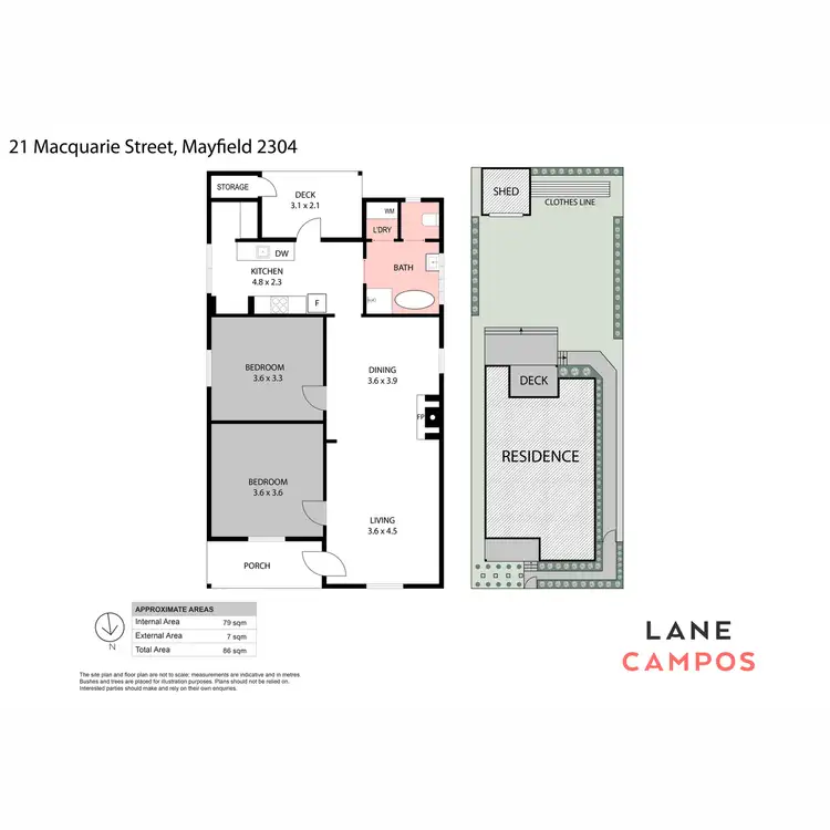 Floorplan of Homely house listing, 21 Macquarie Street, Mayfield NSW 2304