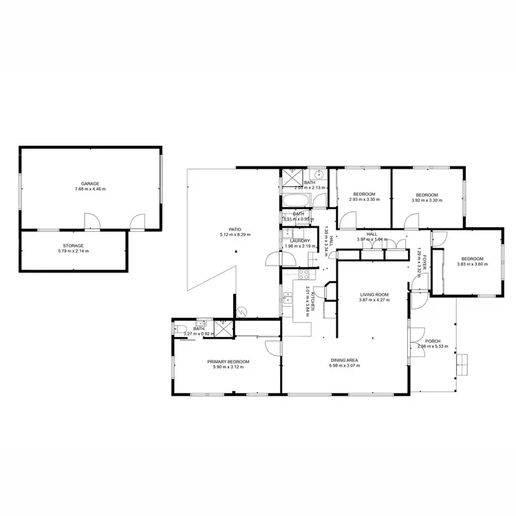 Floorplan of Homely house listing, 62 Mimnagh Street, Norville QLD 4670