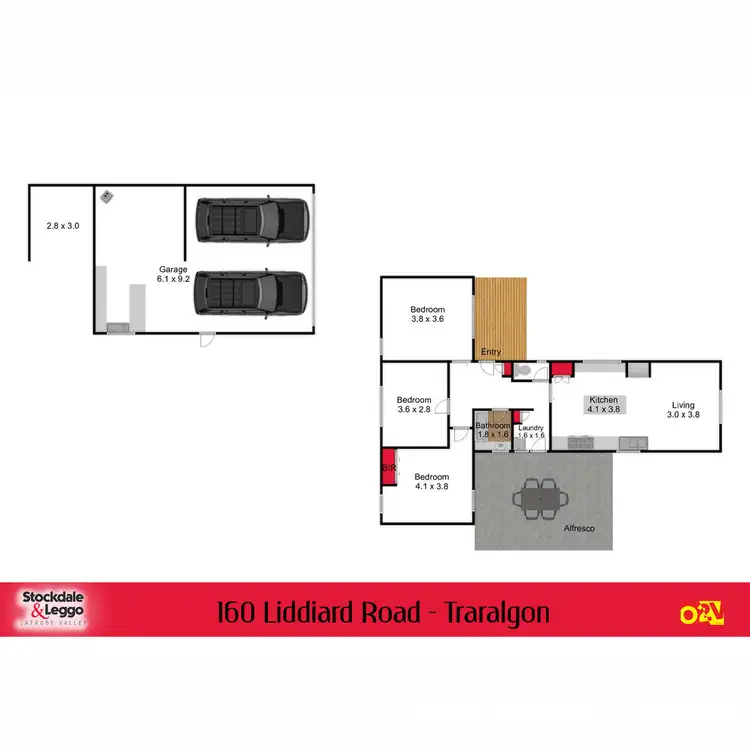 Floorplan of Homely house listing, 160 Liddiard Road, Traralgon VIC 3844