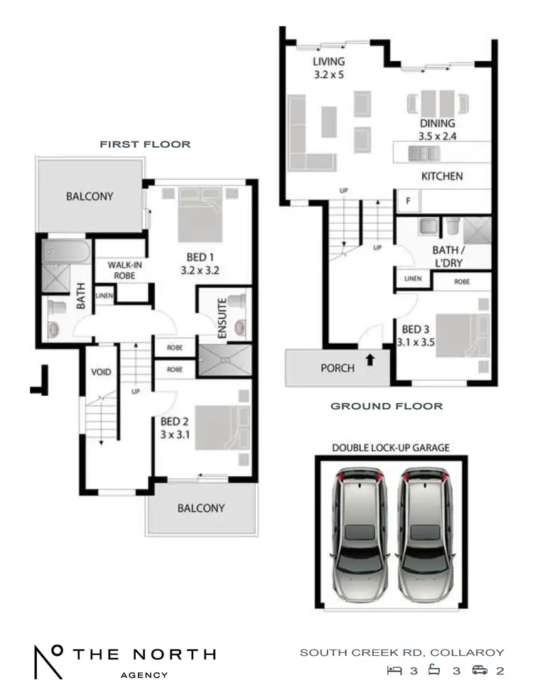 Floorplan of Homely townhouse listing, Address available on request