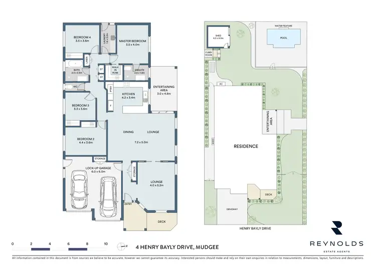 Floorplan of Homely house listing, 4 Henry Bayly Drive, Mudgee NSW 2850